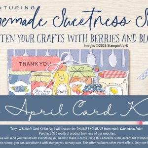 FB Post with copyright homeade sweetness suite APRIL '26